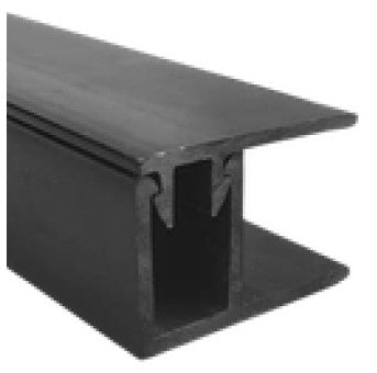 PERF REV EXT PVC TERMINACION CIELO NEGRO PE3 5MTS