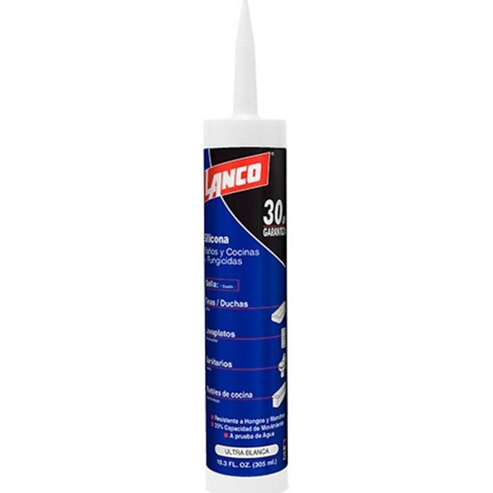 SILICONA LANCO TRANSP BAÑO COCINA 300ML