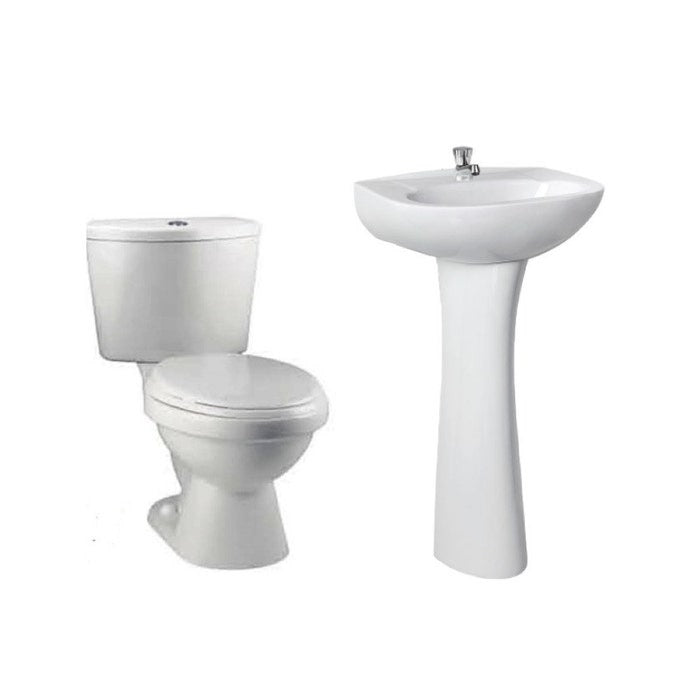 SALA DE BAÑO TREBOL BLANCA