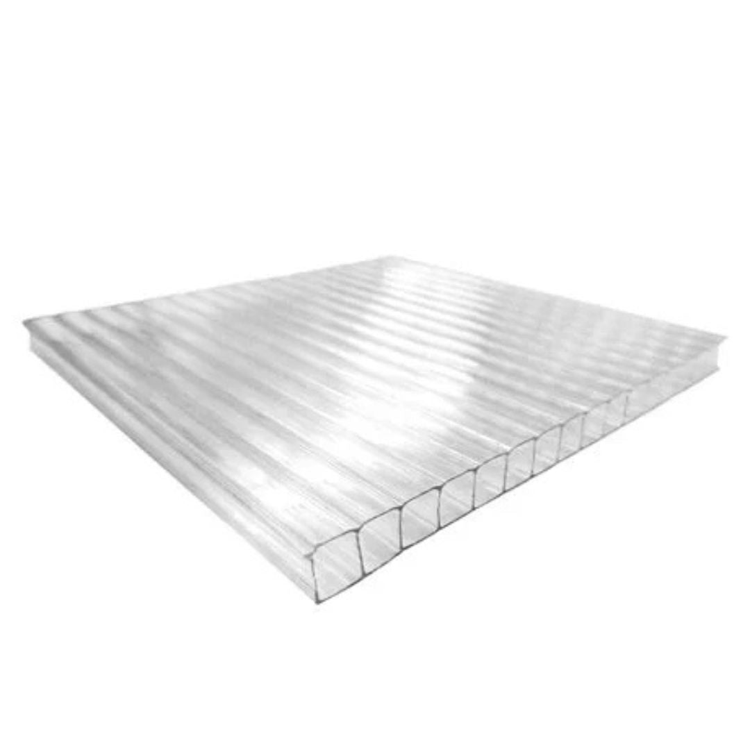 POLICARBONATO ALVEOLAR 2.10x5.80x6mm TRANSPARENTE
