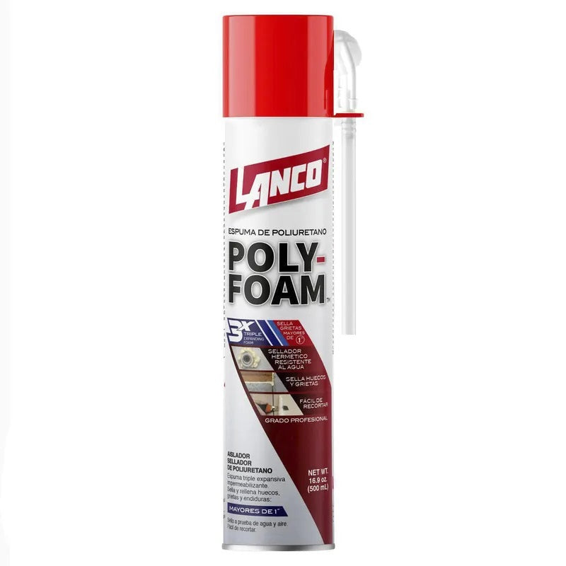 ESPUMA POLIURETANO LANCO 500 ml