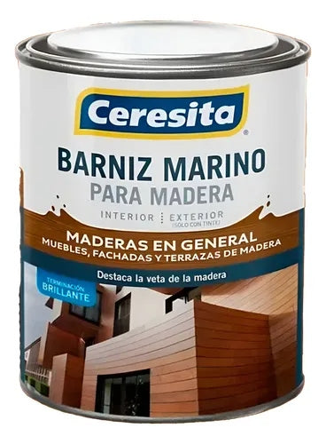 BARNIZ MARINO CERESITA NATURAL 1/4 GL