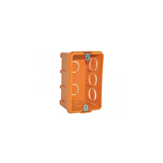 CAJA DISTRIB NARANJA EMBUTIDA