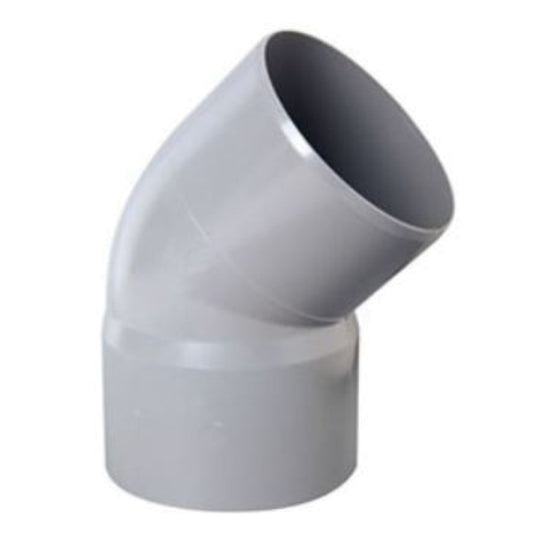 CODO PVC SANIT 45? X 110 MM