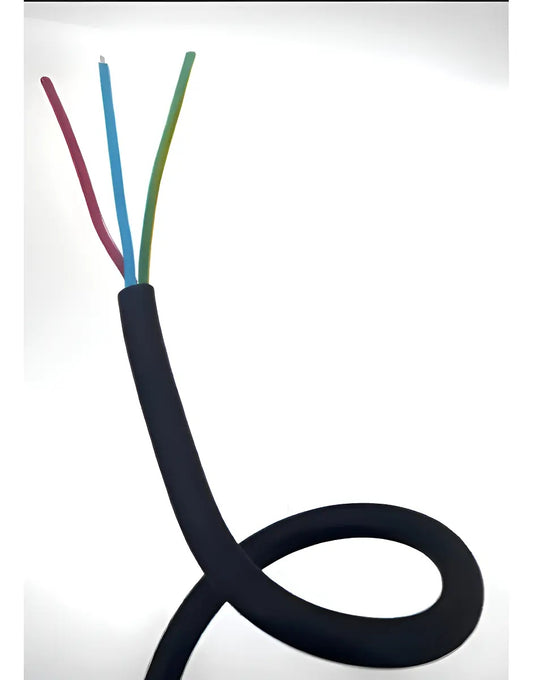 CORDON PP 3 * 2.5 MM2 NEGRO MTS
