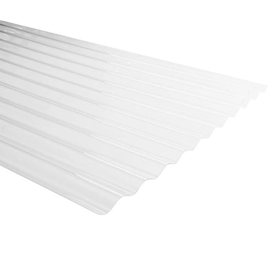 POLICARB ONDULADO 0,5x0.81x2.5MTS TRANSPARENTE