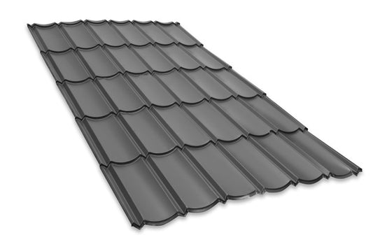 TEJA PP TOLTEN 0.40 X 3.64MT (NEGRA)