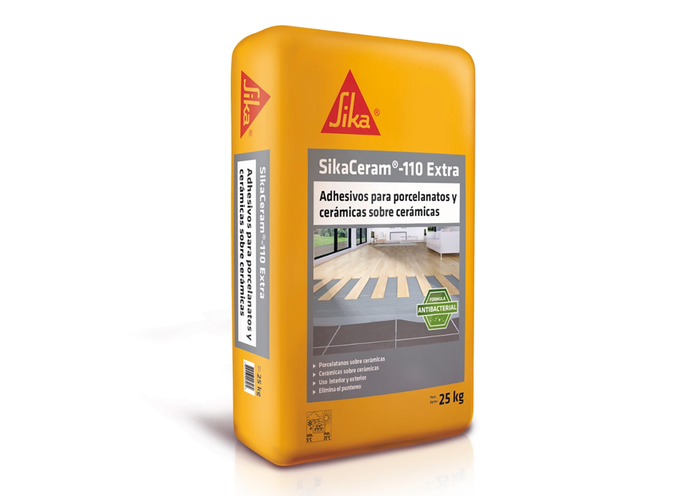 SIKACERAM-110 EXTRA 25 K (SOBRE CERAMICA)