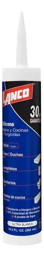 SILICONA LANCO BAÑO COCINA 300MLBLANCO