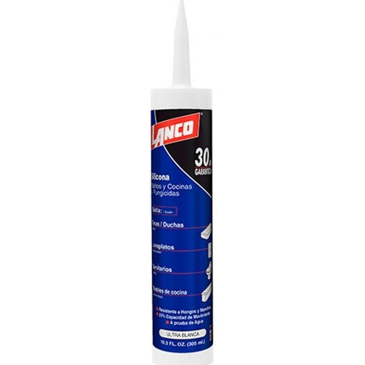 SILICONA LANCO TRANSP BAÑO COCINA 300ML
