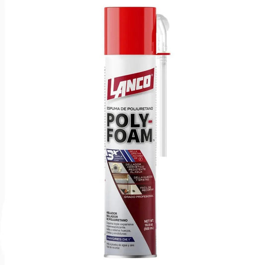 ESPUMA POLIURETANO LANCO 500 ml